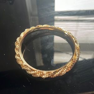 Golden Twist Braclet